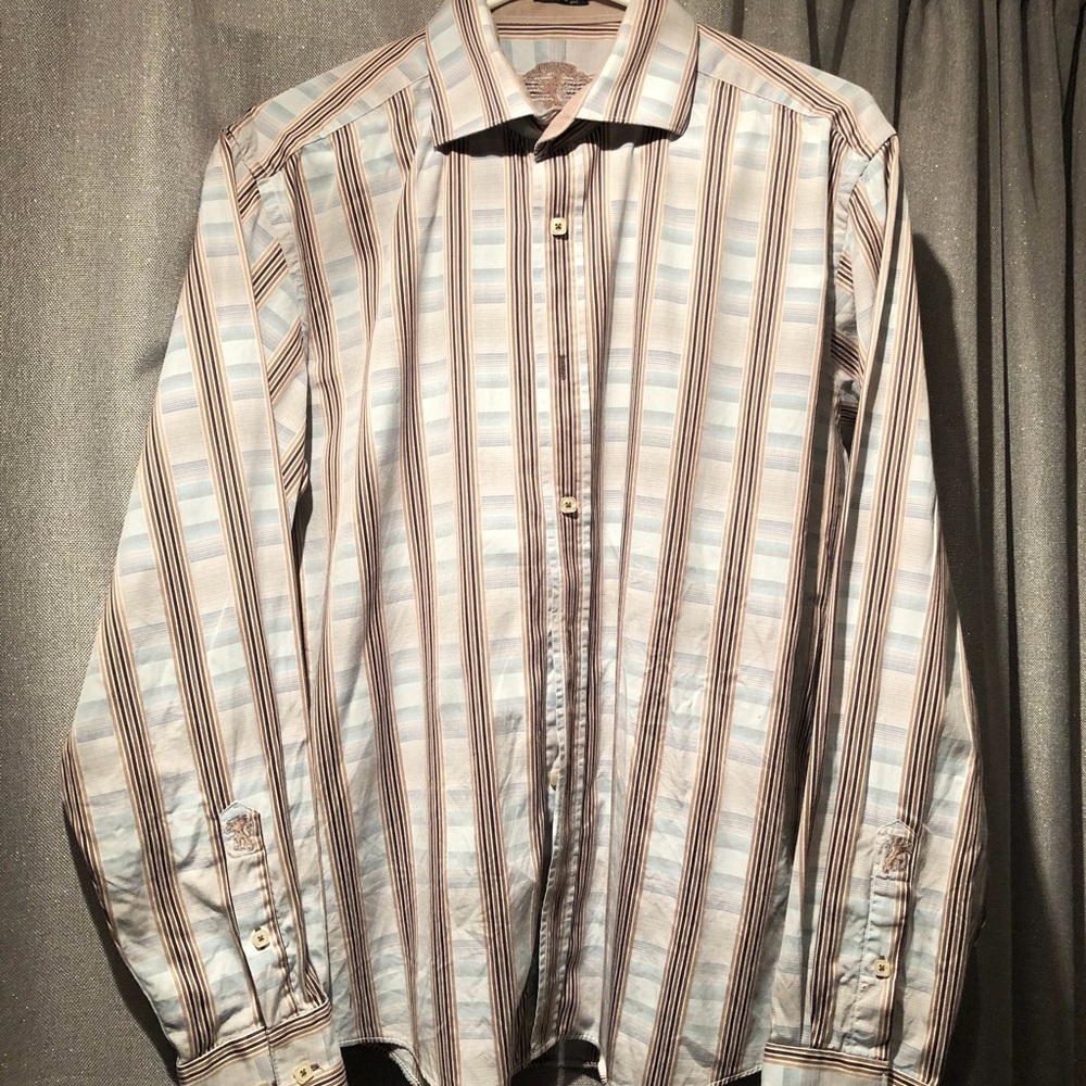 EUC BUGATCHI button down